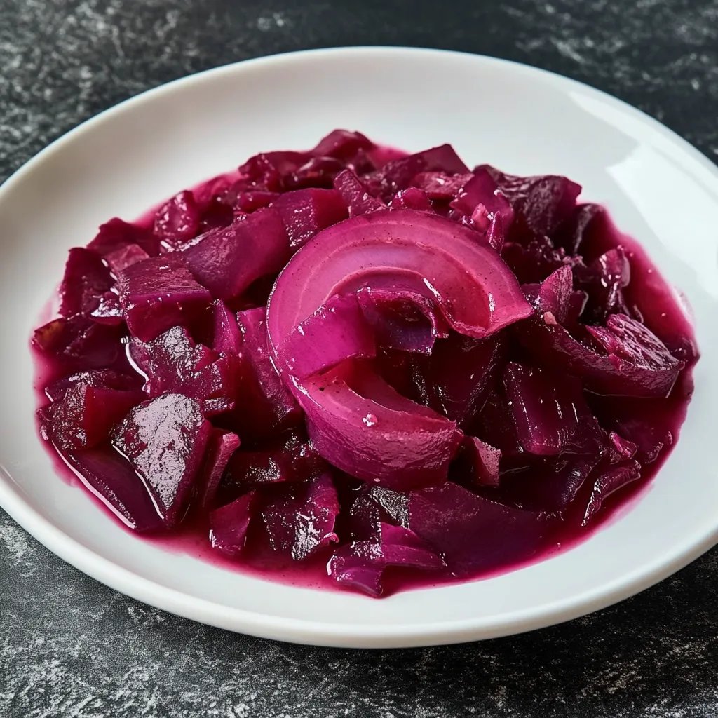 Geschmorter Rotkohl