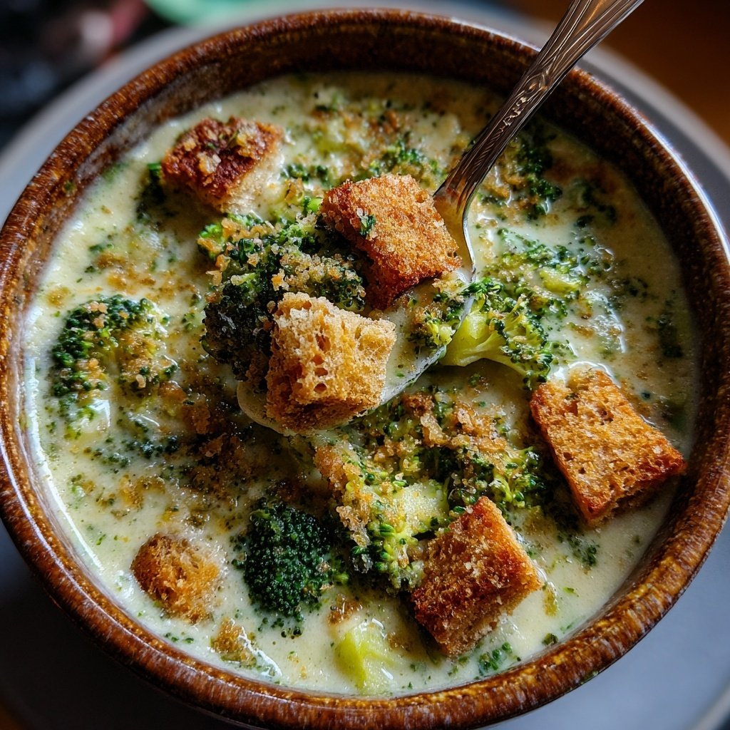 Blumenkohlsuppe mit Brokkoli