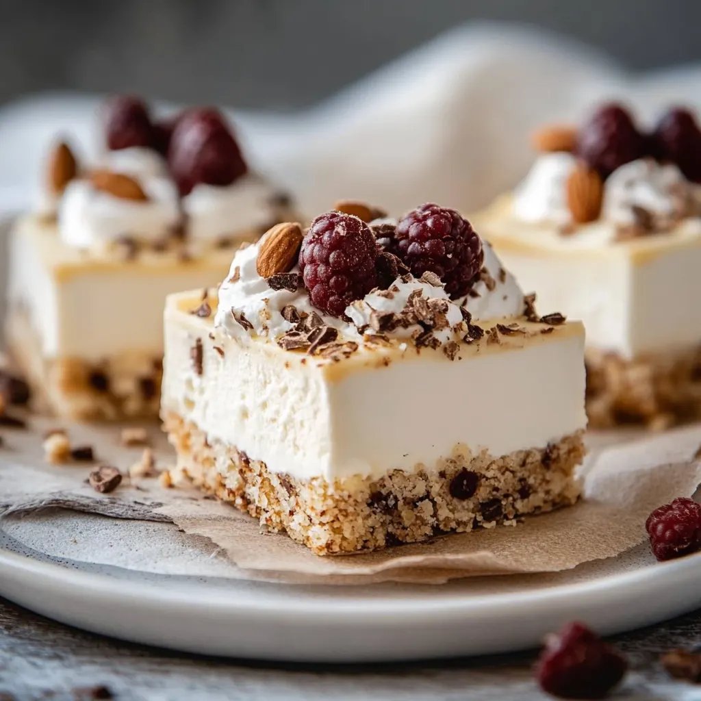 Haselnuss-Törtchen mit weißer Schokoladenmousse