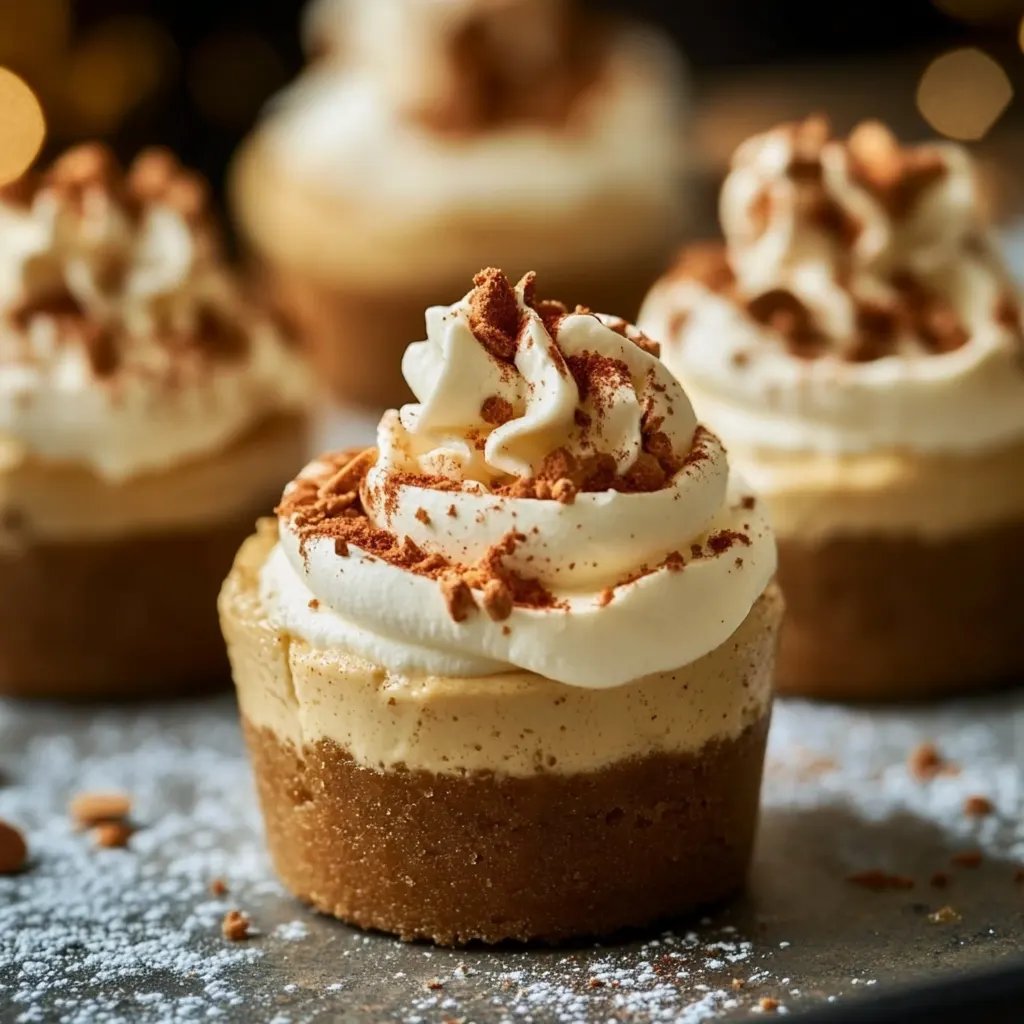 Schnelle & Einfache No-Bake Lebkuchen-Cheesecake-Cups