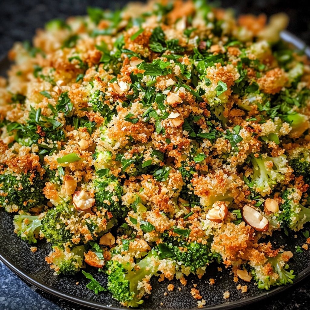 Knuspriger Brokkoli-Glückssalat