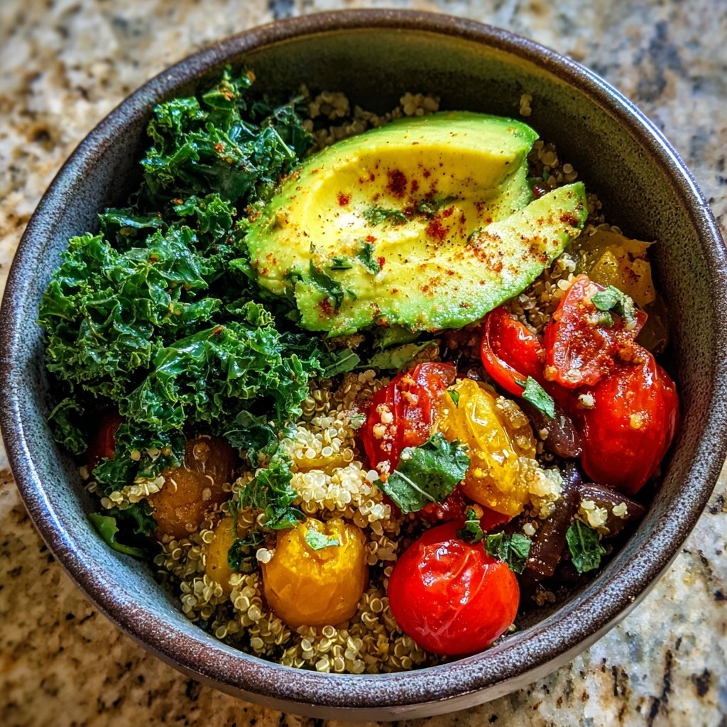 Buddha Bowl mit Avocado