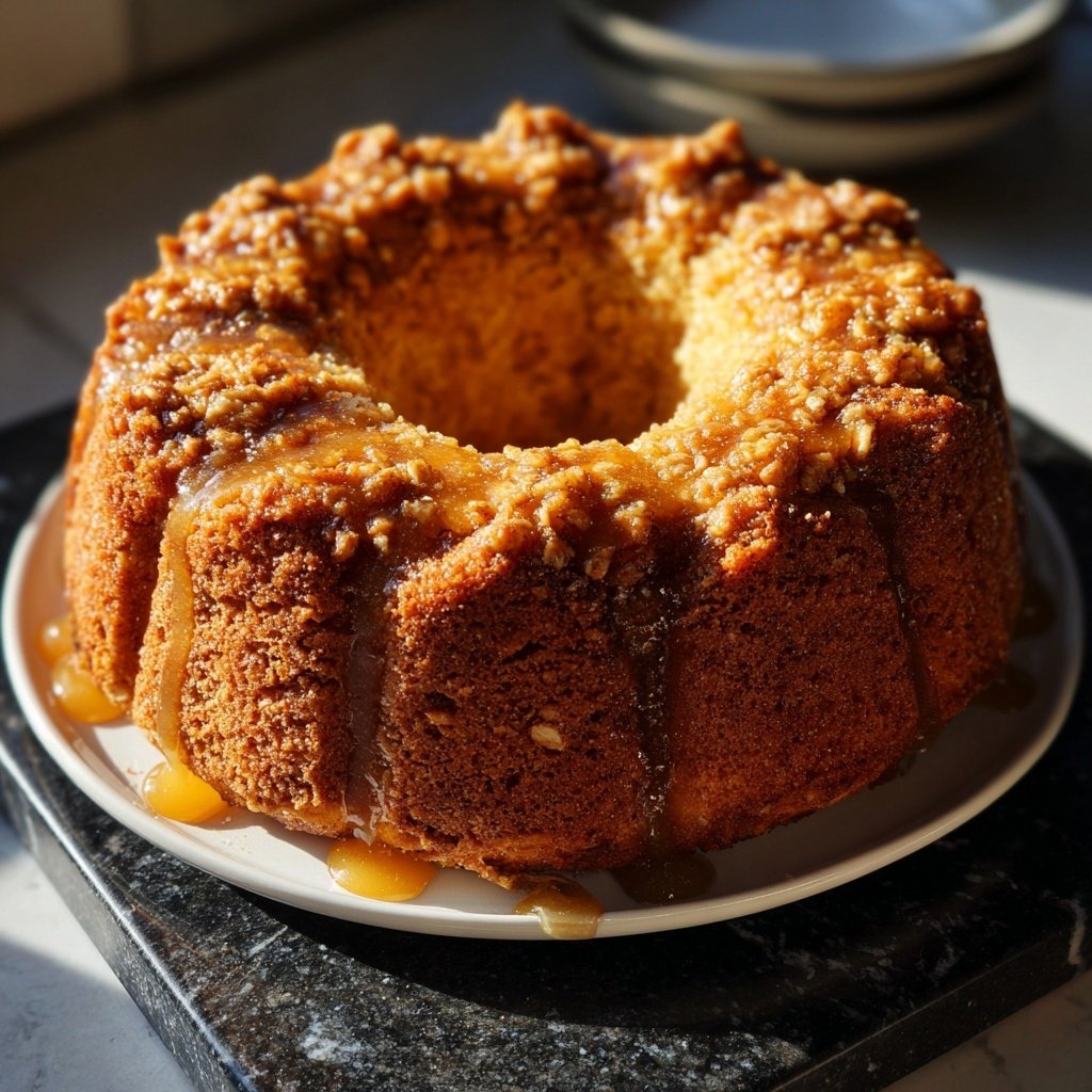 Gesunder Kuchen mit Hafermehl