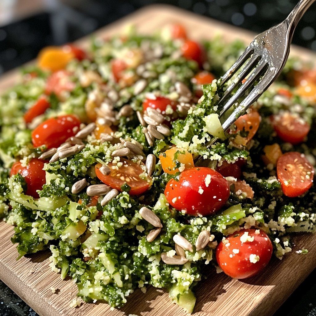 Brokkoli-Grünkohl-Salat