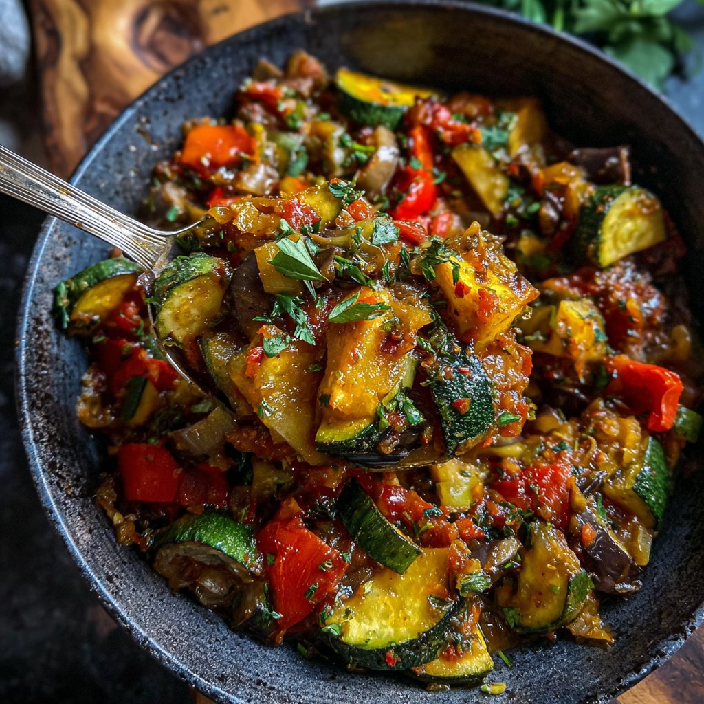 Ratatouille mit Auberginen