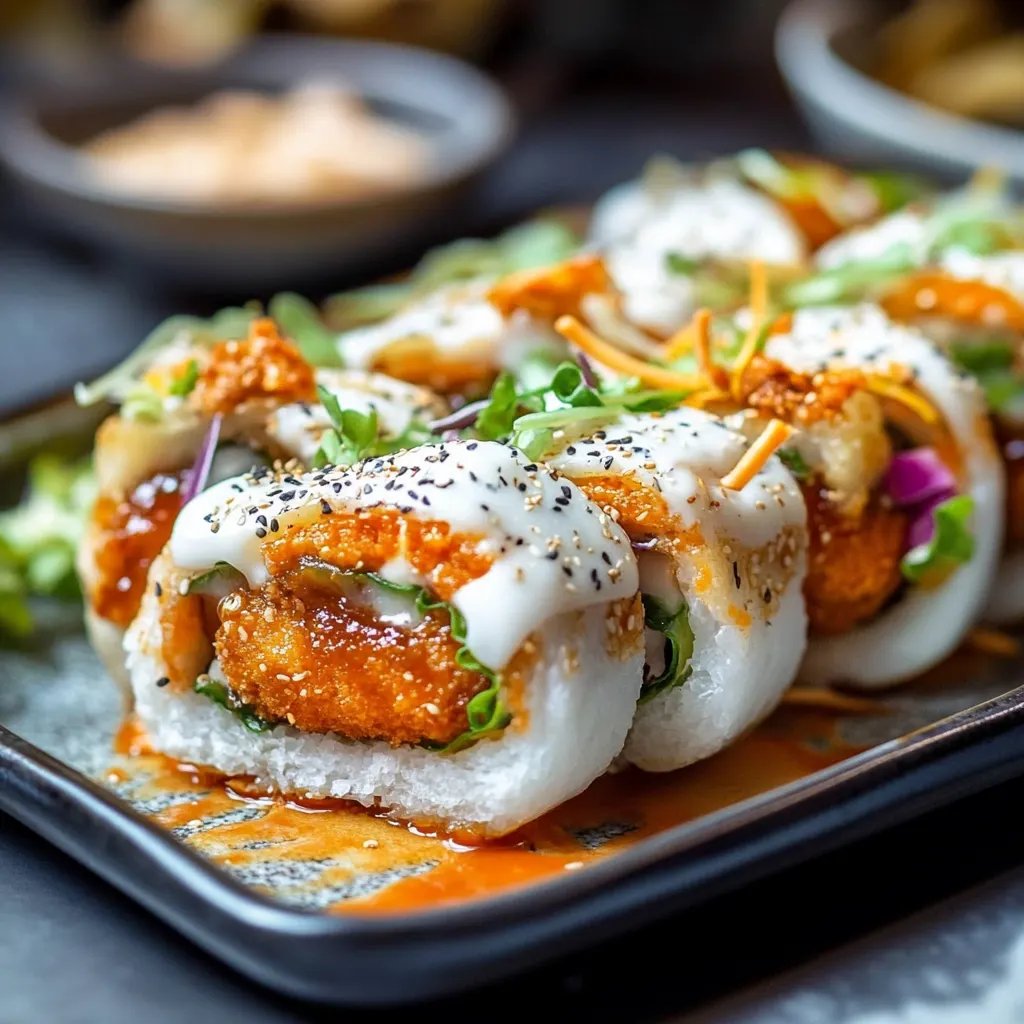 Dynamit-Hühnchenbrötchen