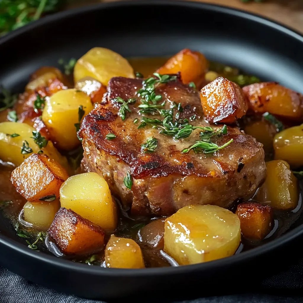 Mohren und Kartoffel Eintopf