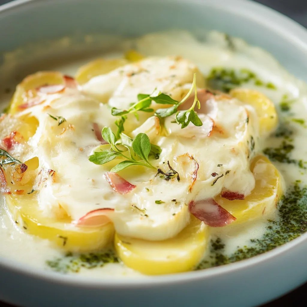 Ofenkartoffel-Kohlrabi-Auflauf