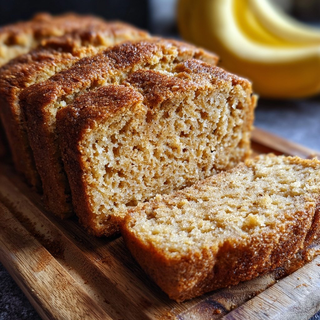 Bananenbrot ohne Zucker