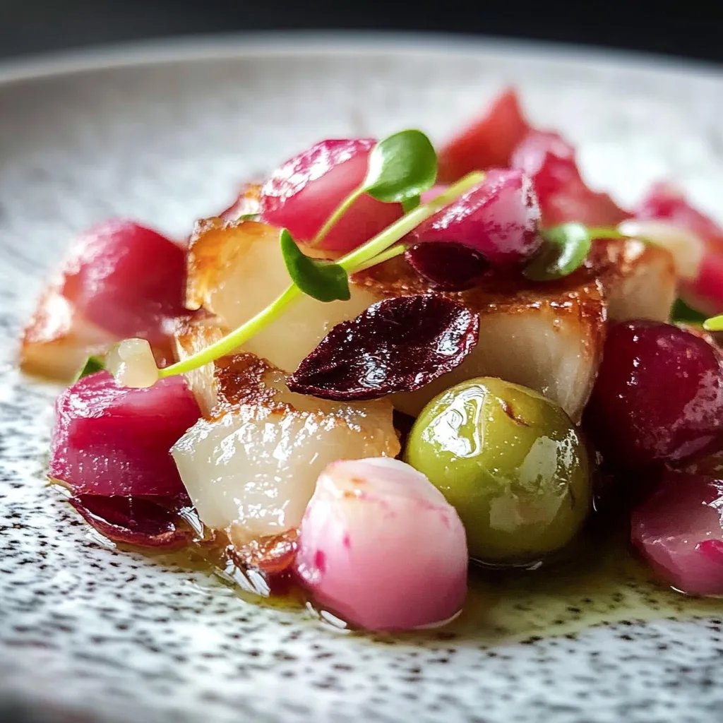 Karamellisierte Rosenkohl mit Rinderbauchspeck