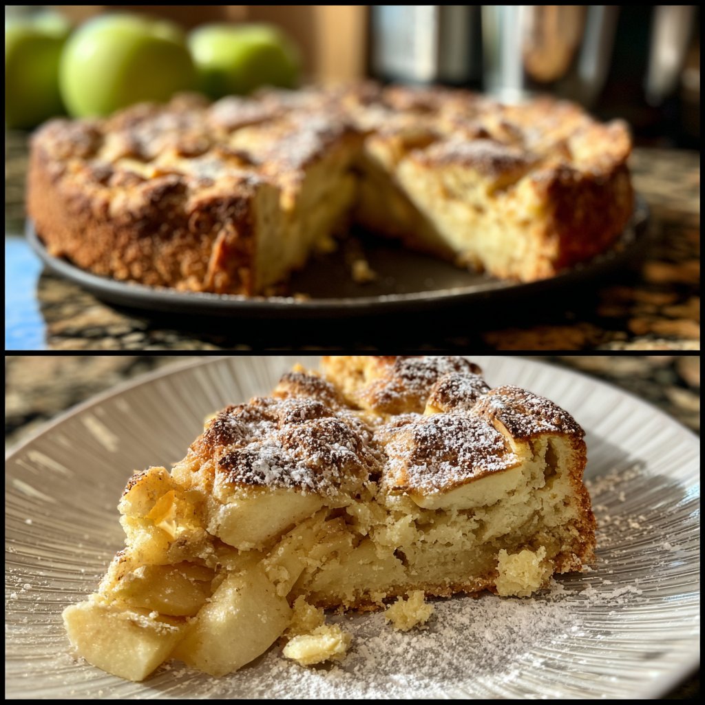 Gesunder Apfel-Zimt-Kuchen ohne Zucker