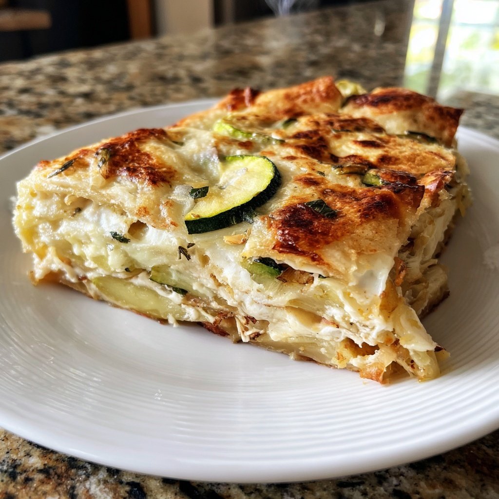 Nudelauflauf mit Zucchini